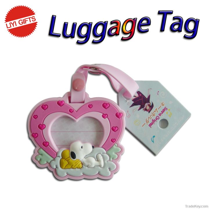 Rubber Luggage Tag