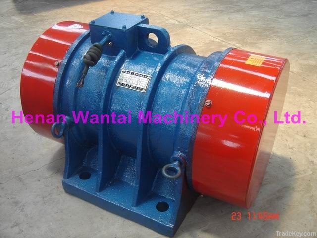 Vibration motor for quarrying