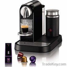 Nespresso Citiz Black Espresso Maker &amp; Milk Frother