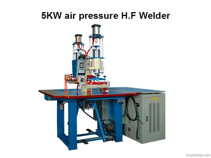 5KW pneumatic high frequency welding machine for PVC