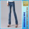 2012 Wholesale Women Bleach Wash Boot Cut Jeans Pants