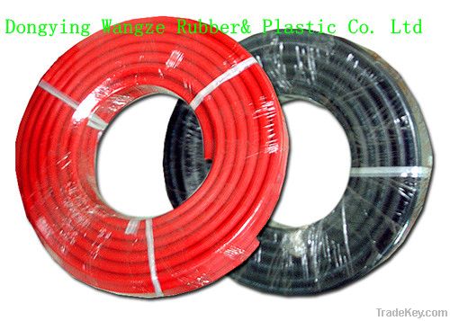 Flexible expandable airrubber hose