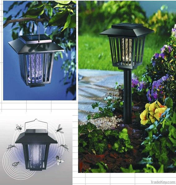 led solar garden light for mosquito killer