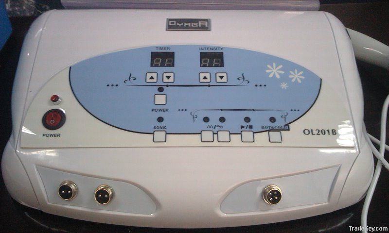 OL-201B ultrasonic skin scrubber beauty machine