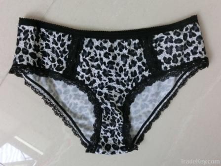 spot lace panty