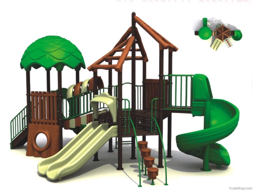 Plastic Outdoor Playground