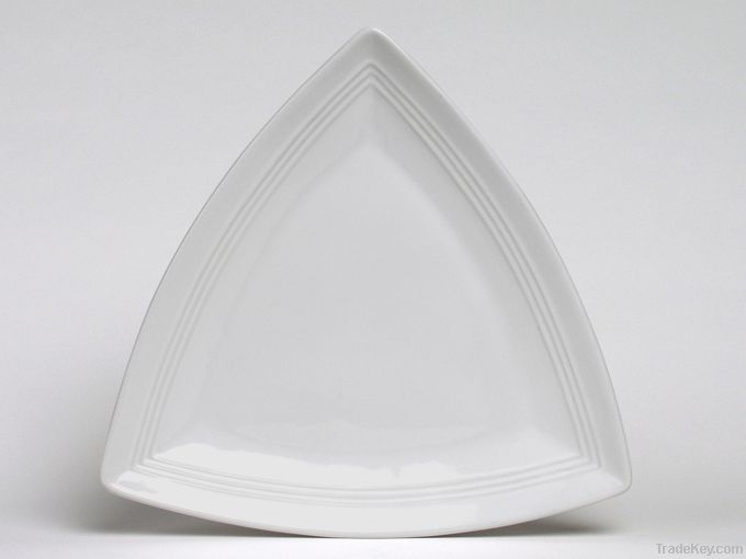 Porcelain Dinner Plate / Dish , Avaliable in Seven Color