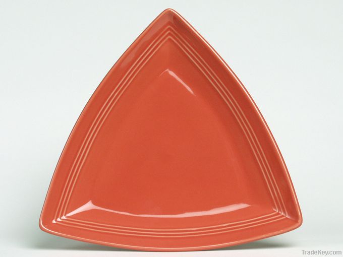 Porcelain Dinner Plate / Dish , Avaliable in Seven Color