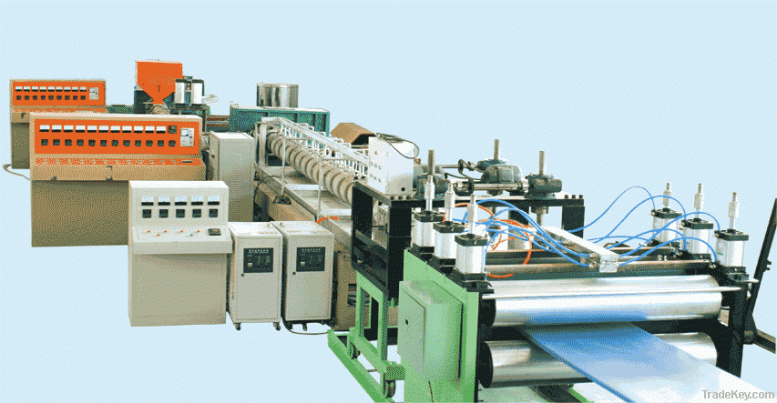 XPS foam board extrusion line