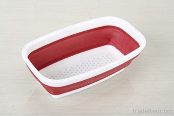 Plastic Colander/Folding colander/Colapsible colander