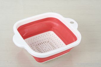 Plastic Colander/Folding colander/Colapsible colander