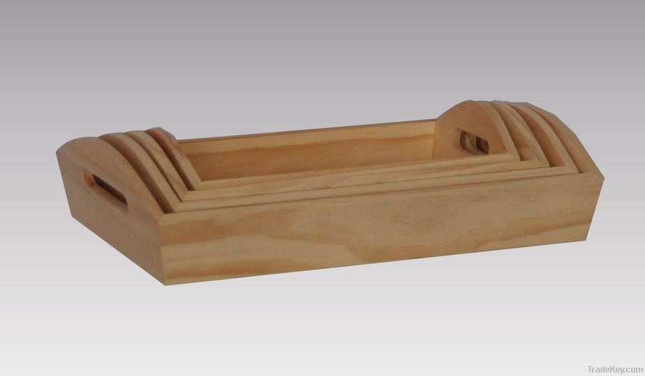 wooden tray