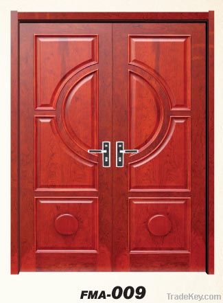 Interior door  (made by PVC mdf  and solid wood )