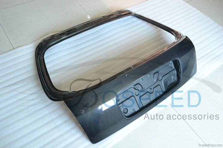 carbon fiber trunk lid for 1999-2000 Honda Civic Hatchback (EK)