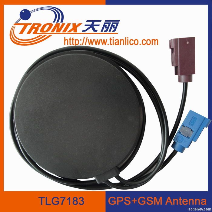 Car GPS+GSM combo antenna with Fakra connector