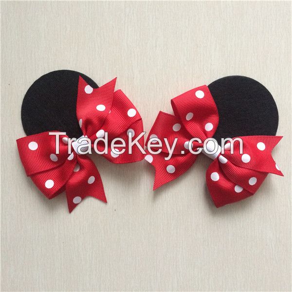 Mickey &amp;amp; Minnie Pinwheel Bow