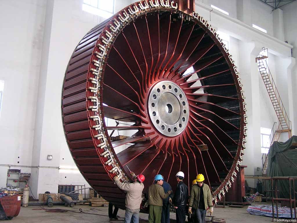 hydraulic turbine generator set