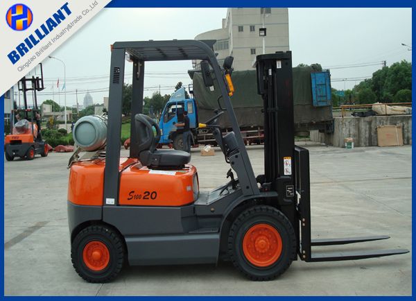 3T Gasoline Engine LPG Forklift Truck