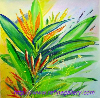 flower oil painting