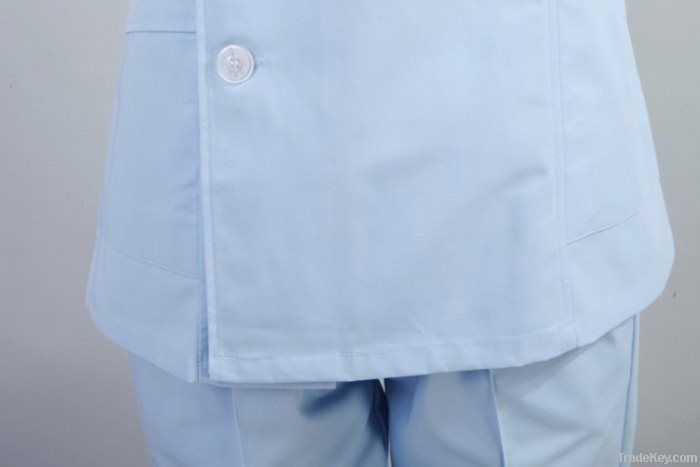 Free Shipping Hospital Nurse Long-Sleeve Nursing Uniform Set