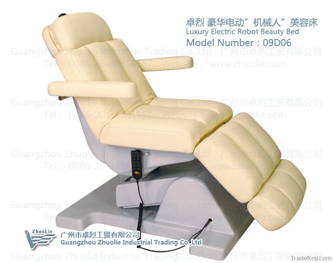 Soft Functional Electric Salon Facial Massage Bed (09D06)