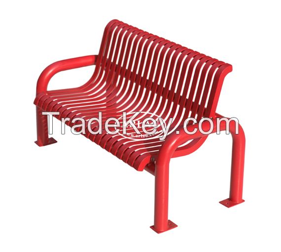 Arlau outdoor furniture patio, thermoplastic powder coating park bench