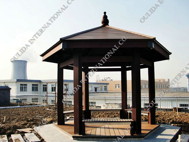 WPC Waterproof Outdoor pavilion OLDA-6006 21ft*18ft*15ft