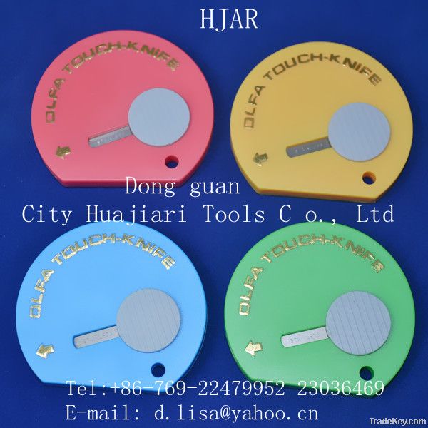 carbon steel office&amp;school utility cutter blades with plastic handle