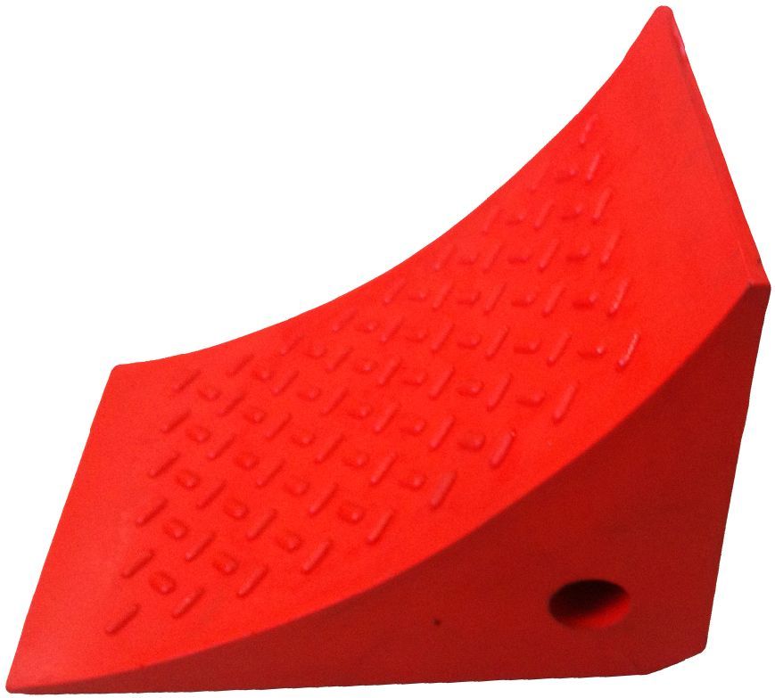 Dock Wheel Chocks For Parking yellow orange color