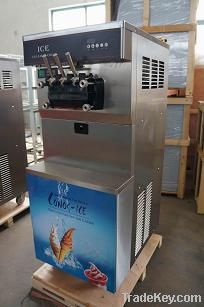 3 flavors high quality soft ice cream machine