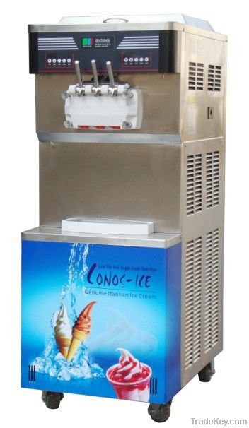 high quality frozen yogurt ice cream machine with double systems