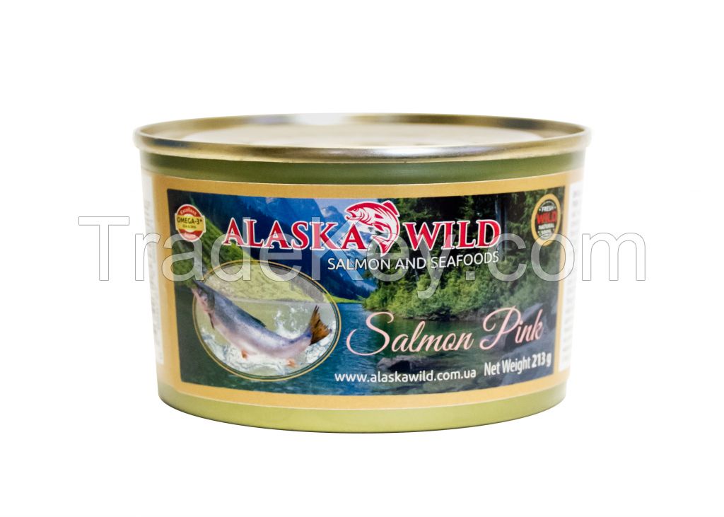 Canned ALASKA WILD SALMON PINK