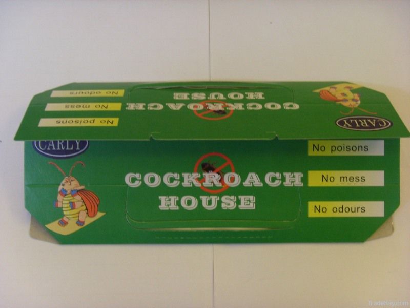 adhesive cockroach glue house