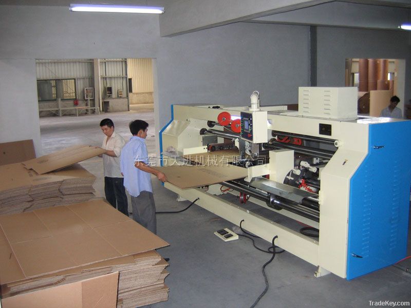 TJ-DS double-sheet double-servo nailing machine