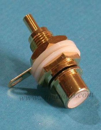 Gold RCA Jack 0581