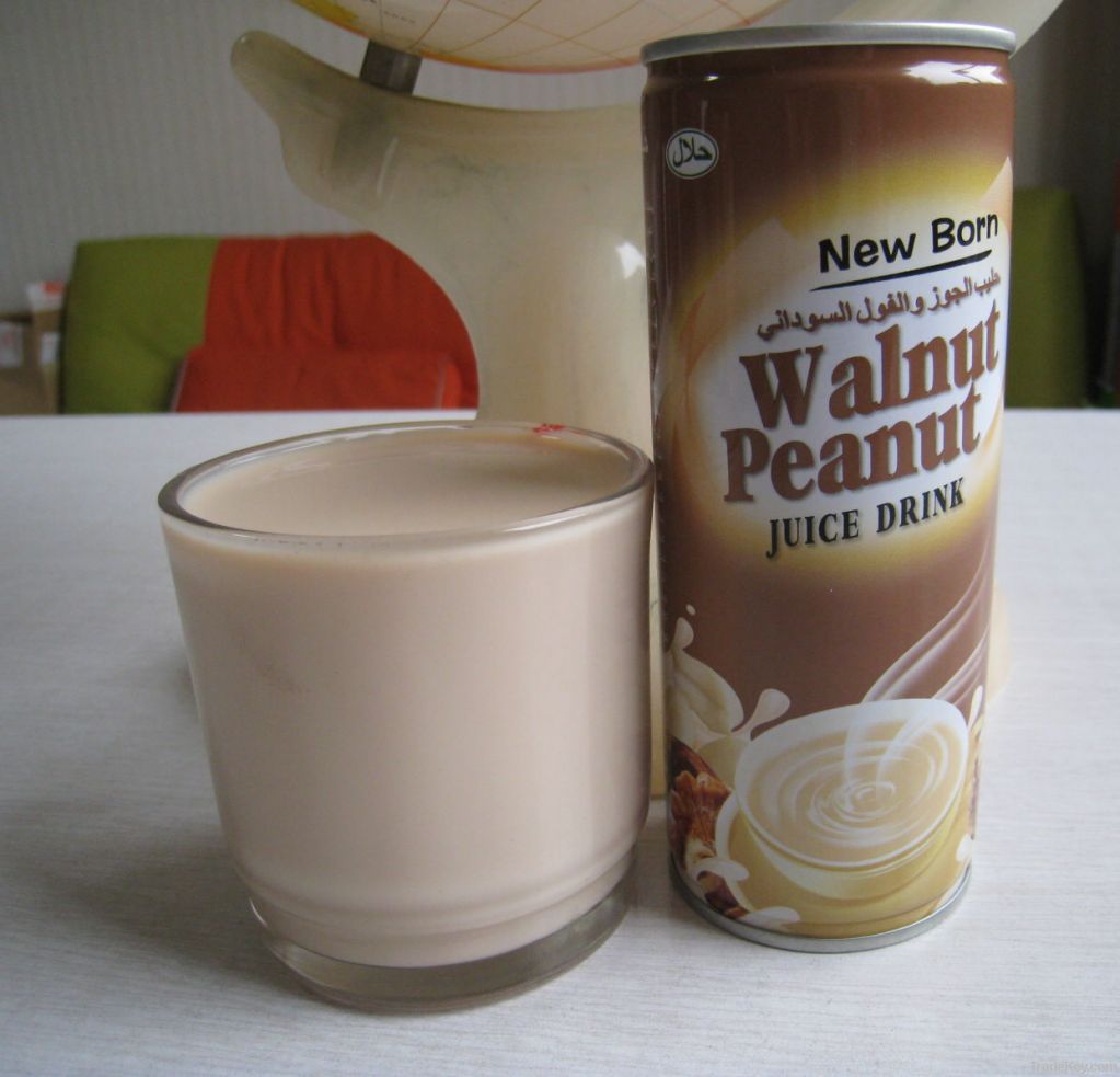 walnut peanut  juice drink