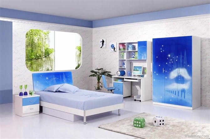 coloured drawing children bedroom sets