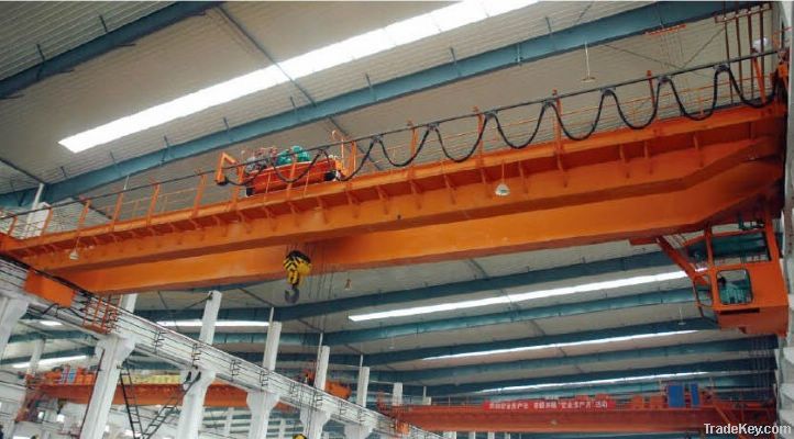 QD Type of Overhead Crane with Hook and lifting capacity of 160/32T