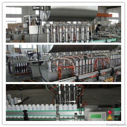 Salad filling machine