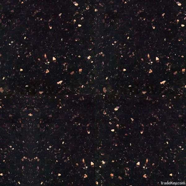 Black galaxy tile stone