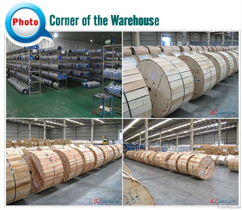central loose tube armored fiber optic cable