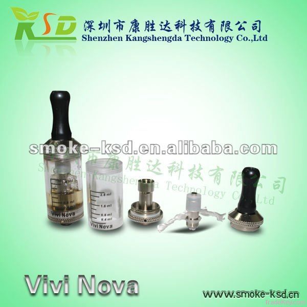 unique e cig VIVI NOVA, changeable heating coil VIVI NOVA with long wic