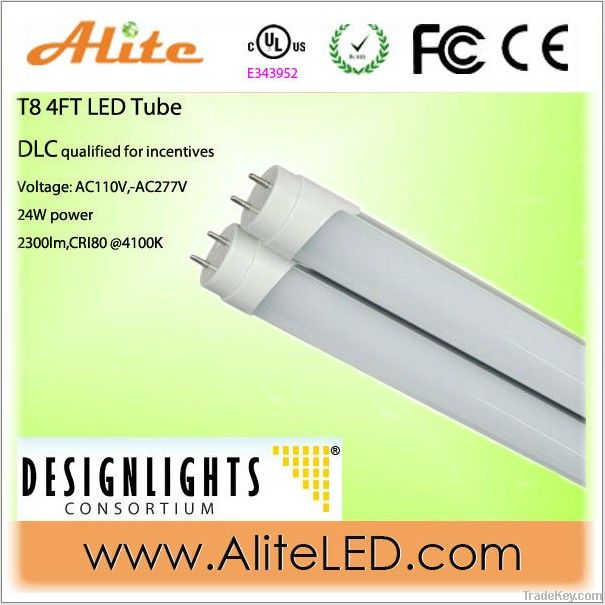 Dlc led Tube 24W 4ft 2300lm