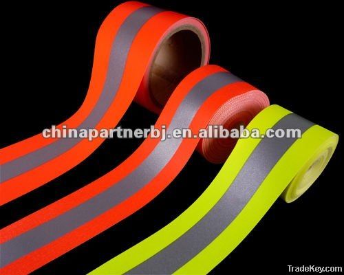 Flame retardant reflective tape