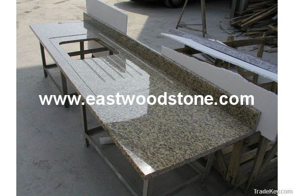 Dark Brown Granite Vanity Top