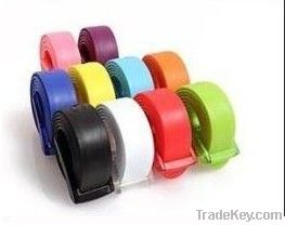 fashion silicone belts