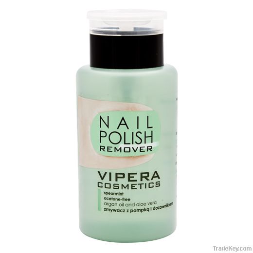 Acetone-free "NAIL POLISH REMOVER" with Pump