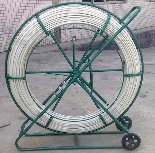 Fiberglass duct rodder