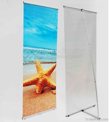 aluminum L banner