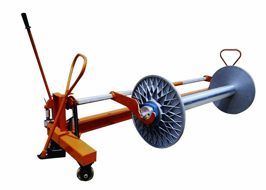 WARP BEAM LIFT TROLLEY-HYDRAULIC